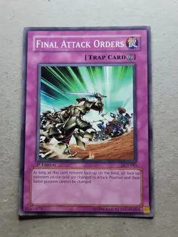 Final Attack Orders - DCR-045 - 1st Edition - YuGiOh-LP - Image 1