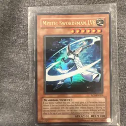 Yugioh Mystic Swordsman LV6 RDS-EN008 Ultra Rare LP - Image 1