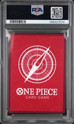 2025 ONE PIECE OP13-CARRYING ON HIS WILL ALTERNATE ART MONKEY D. LUFFY PSA 10 - Image 2