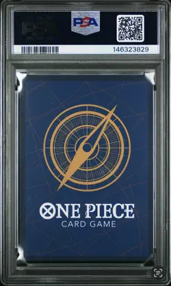One Piece Monkey D. Luffy ST10-006 Treasure Booster Set Promo PSA 10 - Image 2