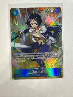 One Piece Wings of the Captain Tashigi OP06-050 Alternate Alt Art NM (B) - Image 1