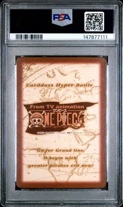 1999 ONE PIECE CARDDASS HYPER BATTLE FIRST STAGE #C12 USOPP PSA 9 - Image 2