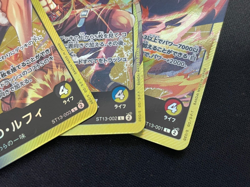 One Piece Card Game TCG ST03-001 L Portgas D Ace Luffy Sabo Bandai Japan Anime - Image 3