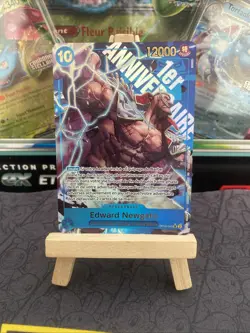 Carte One Piece TCG Edward Newgate OP08-043 Anniversary 1er Anniversaire FR NEU1 - Image 1