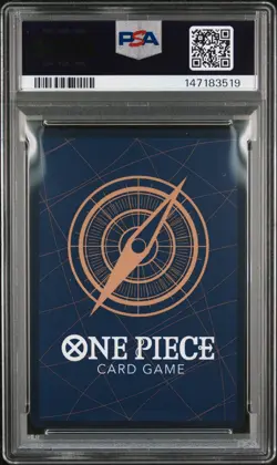 2025 ONE PIECE JPN OP11-A FIST OF DIVINE SPEED SPECIAL ALT ART #119 SANJI PSA 10 - Image 2