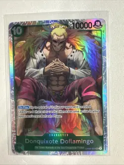 One Piece TCG Donquixote Doflamingo (031) OP04-031 Kingdoms of Intrigue Foil - Image 1