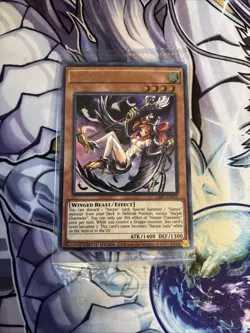 (YCL) Yugioh Harpie Channeler LART-EN022 Ultra Rare Lost Art Promo Sealed - Image 1