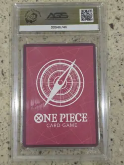 ONE PIECE Japan The Azure Sea's Seven Trafalger Law OP14-001 L Alt Art AGS 9.5 - Image 2