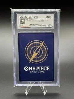 Izo OP03-003 Alternate Art One Piece PRB-01 Foil CGC 10 - Image 2