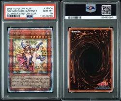 PSA 10 Dark Magician Girl Apprentice QC Secret Rare YuGiOh From Original Owner - Image 1