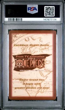 1999 ONE PIECE CARDDASS HYPER BATTLE FIRST STAGE #C26 BUGGY PSA 9 - Image 2