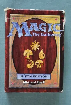 Magic The Gathering cards Boxed Fifth Edition 60 card deck - Image 1