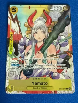 Yamato One Piece TCG Illustration Box Vol 2 Promotion Cards (ST13-016) - Image 1