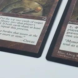 Lot of 2 Grindstone Tempest 1997 Magic The Gathering MTG Cards NM Free Ship - Image 4