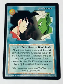 Ani-Mayhem Dragon Ball Z Alliances Promo card 1997 - Image 1