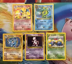 Vintage Pokemon Card Lot WOTC Holo First Edition Shadowless Etc Charizard - Image 1