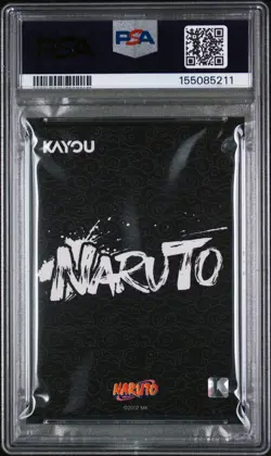 2025 KAYOU NARUTO SMRITI COLLECTIBLE CARD #002L5 NEJI HYUGA PSA 9 - Image 2