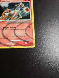 MP Arceus AR3 Platinum Arceus Holo Rare Pokemon Card - Image 2