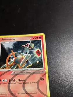 MP Arceus AR3 Platinum Arceus Holo Rare Pokemon Card - Image 5
