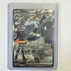 Steven's Metagross EX Full Art Holo Rare Pokemon TCG Card 340 HP 200 Attack - Image 1