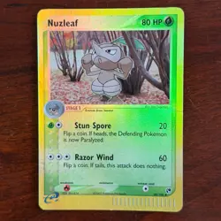 Nuzleaf 49/100 Reverse Holo Uncommon Sandstorm Pokemon Card - Image 1