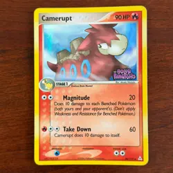 Camerupt 36/110 Reverse Holo Uncommon EX Holon Phantoms Pokemon Card - Image 1