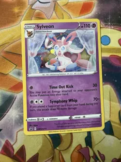 Sylveon Swsh211 - Cosmos Holo - Sword & Shield Promo Cards NM Pokemon - Image 1