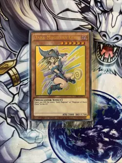 (YCL) Yugioh TCG Dark Magician Girl LART-EN019 Ultra Rare Lost Art Promo Sealed! - Image 1