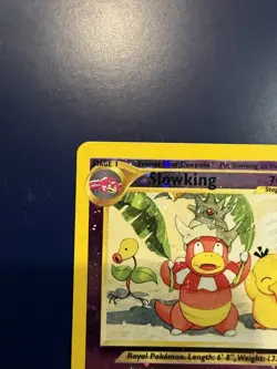 Pokemon TCG Slowking Reverse Holo Card Southern Islands Collection 14/18 swirl - Image 4