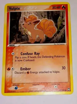 Pokemon Vulpix Power Keepers 69/108 Common Regular Basic 50 HP Card English 2007 - Image 1