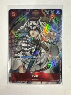 Pell Alternate Art OP04-013 SR FOIL Kingdoms of Intrigue One Piece Card Game - Image 1