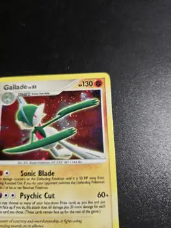 LP+ Gallade Holo 2007 Pokemon D&P Secret Wonders 6/132 Pokemon Card - Image 5