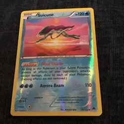 Pokemon TCG Suicune Holo Rare Card XY Breakpoint 30/122 - Image 1