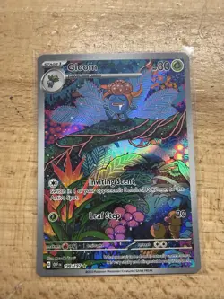 Gloom 198/197 Holo Illustration Rare Pokemon Card NM - Image 1