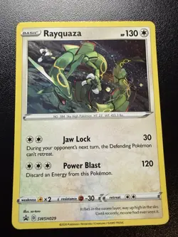 Rayquaza Promo SWSH: Sword & Shield Promo Cards SWSH029 NM - Image 1