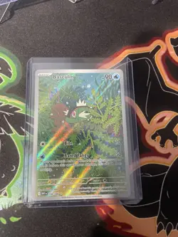 Pokemon TCG Basculin 108/086 Sv: White Flare Holo Illustration Rare 90HP Card - Image 1