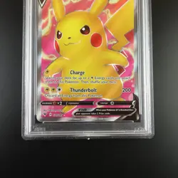 PSA 10 Pikachu V 170/185 Pokemon Vivid Voltage Holo Graded Card - Image 3