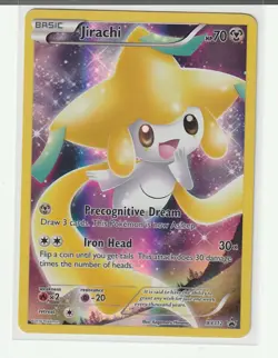 Pokemon Jirachi XY112 XY Black Star Promo Holo Basic Ancient 70 HP Card - Image 1