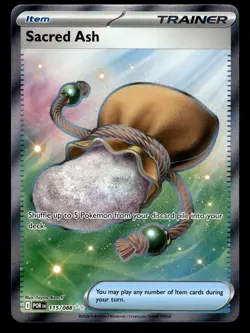 Sacred Ash 115/088 Ultra Rare Perfect Order Pokemon Card - Image 1