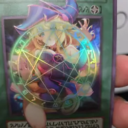 Dark Magician Pop Out Sexy Card Holo Anime Yugioh CUSTOM ART 2286 - Image 3