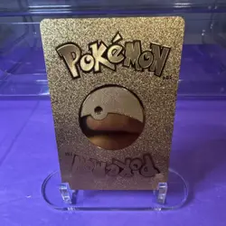 Pokemon Pikachu Mega Altaria TAG COSPLAY Gold Foil Card - Image 2