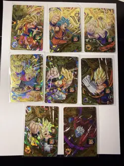 UM1-CP Full Complete Set of 8 Super Dragon Ball Heroes Trading Card NM Near Mint - Image 1