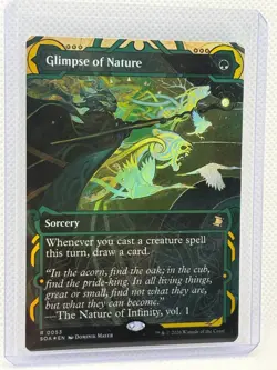 Glimpse of Nature (FOIL) Secrets of Strixhaven: Mystical Archive 0053 - Image 1
