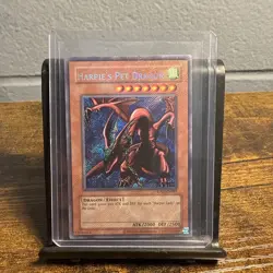 Harpie’s Pet Dragon Secret Rare Holo Bleed Error YuGiOh Retro Pack 2 RP02-EN093 - Image 1