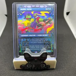 Mondo Gecko 0231 Foil Mythic Showcase MTG: Teenage Mutant Ninja Turtles NM - Image 1