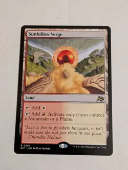 Sunbillow Verge Aetherdrift Regular - Image 1