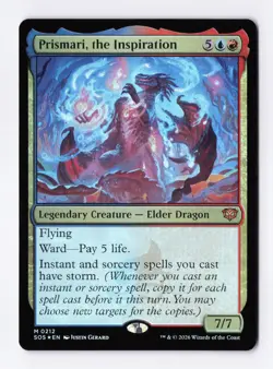 Prismari, the Inspiration (Foil) 0212 (M) MTG Secrets of Strixhaven (SOS) - Image 1