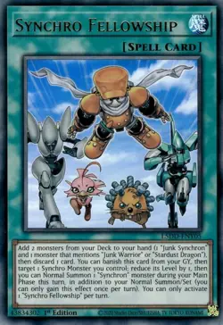 Near Mint, English - 3 x MTG Synchro Fellowship - L5DD-ENY05 - Ultra Rare - 1st - Image 1