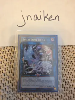 YuGiOh! - Evil Twin Lil-la BLCR-EN097 Secret Rare 1st Edition Near Mint - Image 1