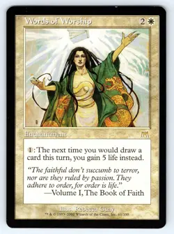 Words of Worship R Onslaught 61 NM - Image 1